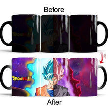 Load image into Gallery viewer, Dragon Ball Z Super Saiyan Black Red Blue Hair Goku Vegata Mug
