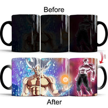 Load image into Gallery viewer, Dragon Ball Z Super Saiyan Black Red Blue Hair Goku Vegata Mug