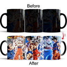 Load image into Gallery viewer, Dragon Ball Z Super Saiyan Black Red Blue Hair Goku Vegata Mug